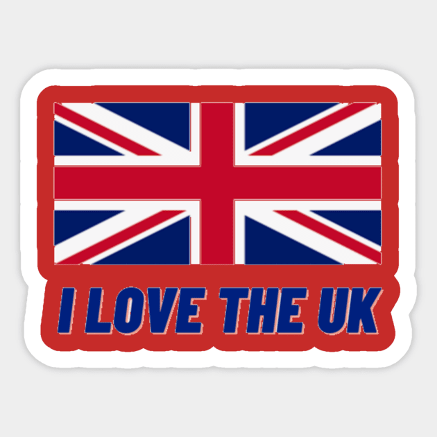 I love the UK Sticker by Jo3Designs